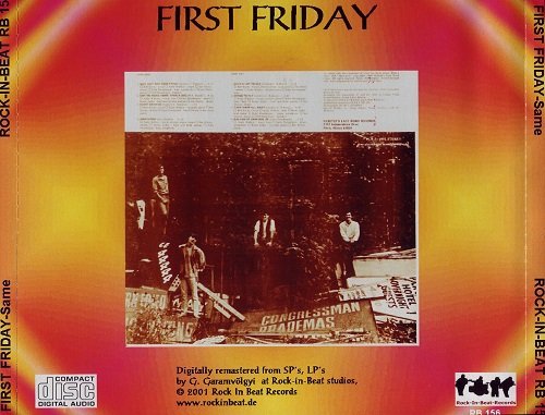 First Friday - First Friday (Reissue) (1970/2001)