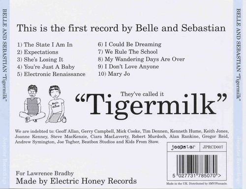 Belle And Sebastian - Tigermilk (1999)