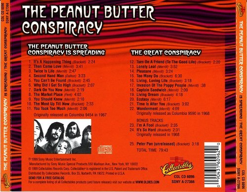 The Peanut Butter Conspiracy - The Peanut Butter Conspiracy Is Spreading / The Great Conspiracy