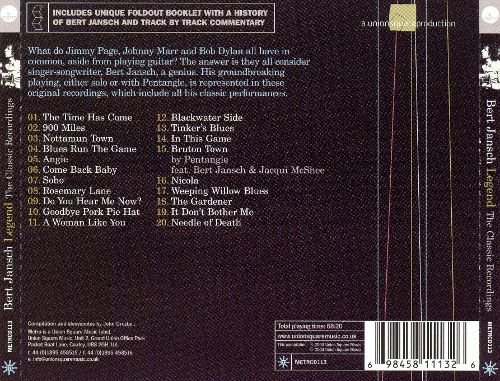 Bert Jansch - Legend The Classic Recordings (2003)