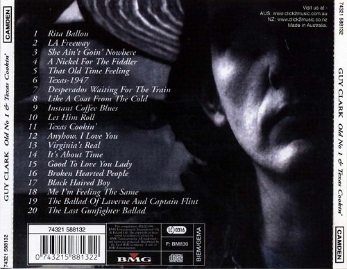 Guy Clark - Old No.1 & Texas Cookin' (Reissue) (1975-76/1998)