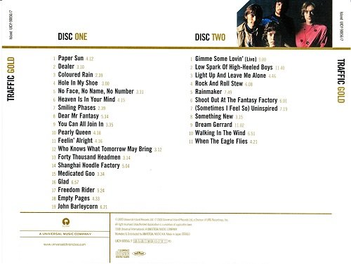 Traffic - Gold (Remastered, SHM-CD) (2008)