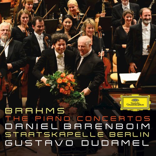 Daniel Barenboim, Staatskapelle Berlin & Gustavo Dudamel - Brahms: The Piano Concertos (2015) [Hi-Res]