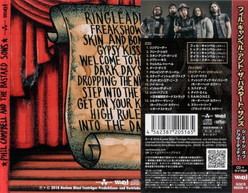Phil Campbell and The Bastard Sons - The Age Of Absurdity [Japanese Edition] (2018)