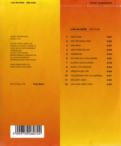 Lisa Nilsson - Sma Rum (2001)