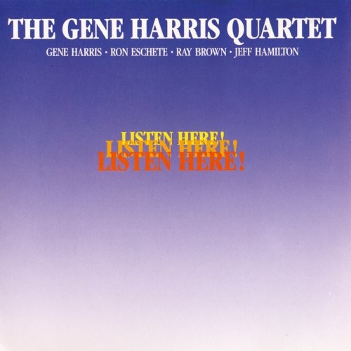 The Gene Harris Quartet - Listen Here! (1989) CD Rip