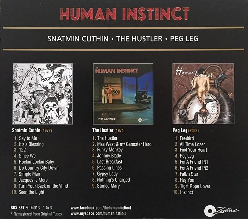 Human Instinct - The Zodiac Years 1972-1975 (Reissue, Remastered) (2010)