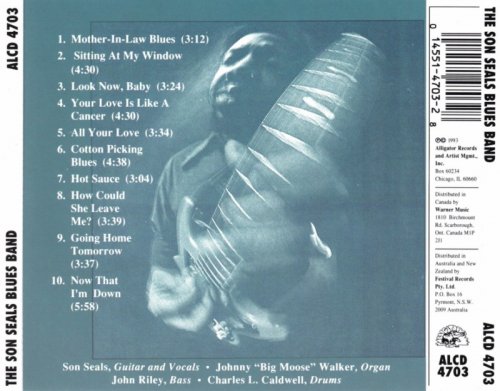 The Son Seals Blues Band ‎– The Son Seals Blues Band  (1973)1993 CD Rip