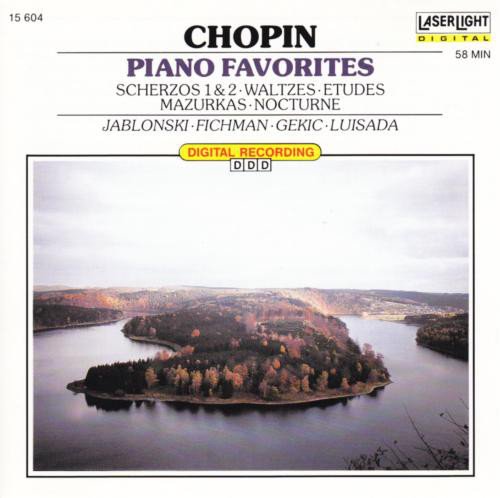 Krzysztof Jabłoński, Yuval Fichman, Jean-Marc Luisada, Kemal Gekić - Chopin: Piano Favorites (1989)