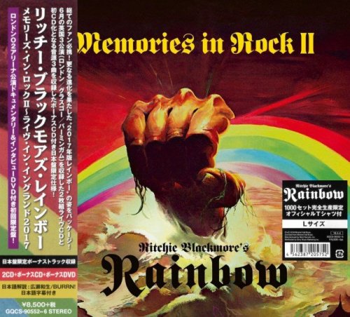 Ritchie Blackmore's Rainbow - Memories In Rock II (live) [3CD Japanese Edition] (2018)