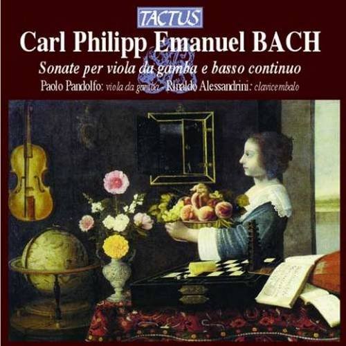 Paolo Pandolfo, Rinaldo Alessandrini - C.P.E. Bach: Sonatas for viola da gamba & basso continuo (2003)