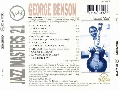 George Benson - Verve Jazz Masters 21 (1994)