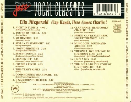 Ella Fitzgerald - Clap Hands, Here Comes Charlie! (1962)