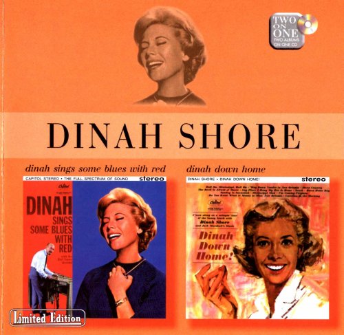 Dinah Shore - Dinah Sings Some Blues With Red & Dinah, Down Home! (1998)