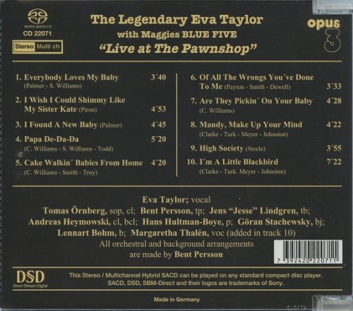 Eva Taylor - Live At The Pawnshop (2007) [SACD]