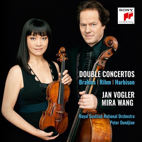 Jan Vogler & Mira Wang - Brahms, Rihm, Harbison: Double Concertos (2018) [Hi-Res]