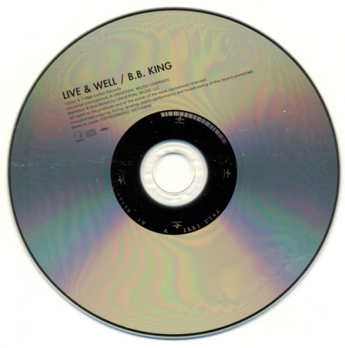 B.B. King - Live & Well (Japan Mini LP SHM-CD) (2012)