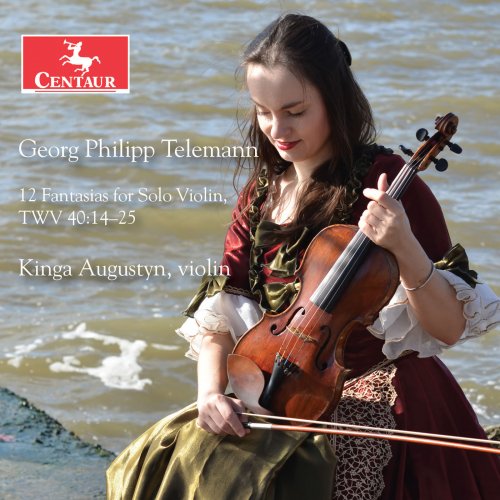 Kinga Augustyn - Telemann: 12 Fantasias for Solo Violin, TWV 40:14-25 (2018)