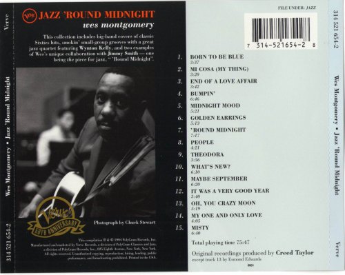 Wes Montgomery - Jazz Round Midnight (1994)