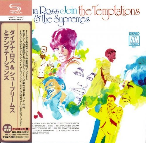 Diana Ross & The Supremes Join The Temptations ‎– Diana Ross & The Supremes Join The Temptations (Japan Mini LP SHM-CD) (2012)