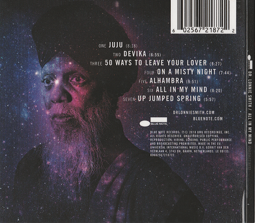 Dr. Lonnie Smith - All In My Mind (2018) CD-Rip