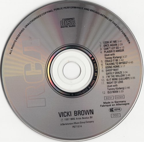 Vicki Brown - Vicki Brown (1987)