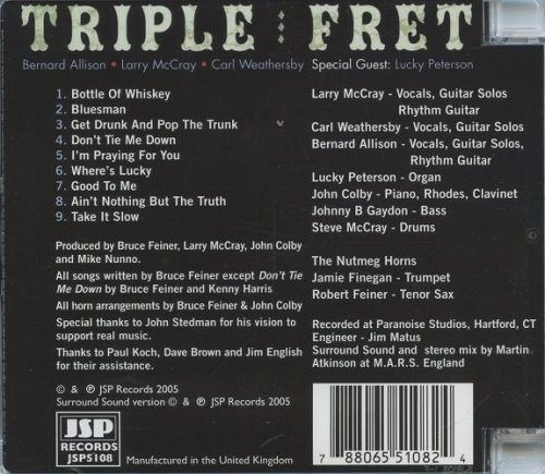 Bernard Allison - Triple Fret (2005) [SACD]