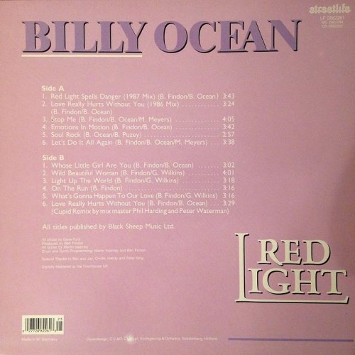 Billy Ocean - Red light [LP] (1988)