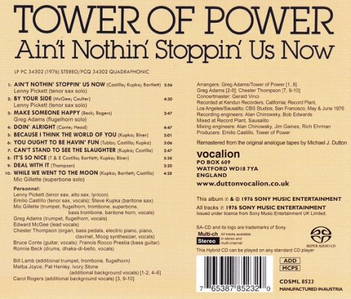 Tower of Power - Ain't Nothin' Stoppin' Us Now (1976) [2016 SACD]