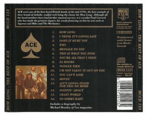 Ace - How Long: Best of Ace (1993)