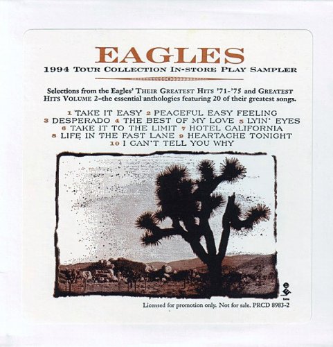 Eagles - Tour Collection In-Store Sampler (1994)