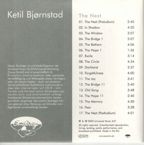 Ketil Bjornstad - The Nest (2003)