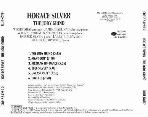 Horace Silver - The Jody Grind (1966)