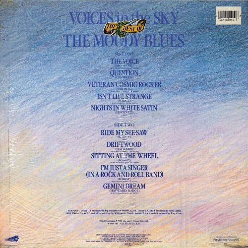 The Moody Blues ‎- Voices In The Sky: The Best Of The Moody Blues (1984) [Vinyl]