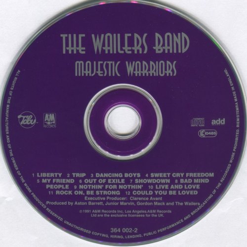 The Wailers Band - Majestic Warriors (1991)