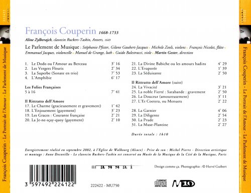 Le Parlement de Musique - Couperin: Le Portrait de l'Amour (2003)
