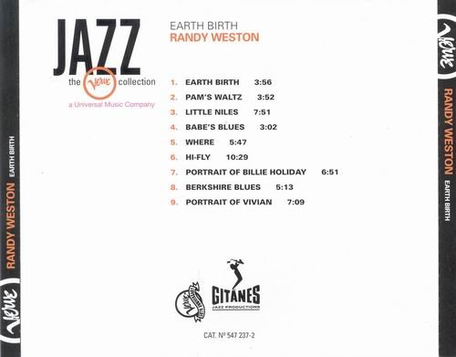 Randy Weston - Earth Birth (1997)