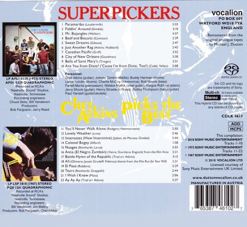 Chet Atkins - Superpickers & Chet Atkins Picks the Best (1967-73) [2018 SACD]