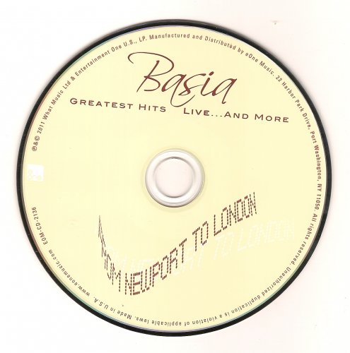 Basia - From Newport to London - Greatest Hits Live ... And More (2011) CD-Rip