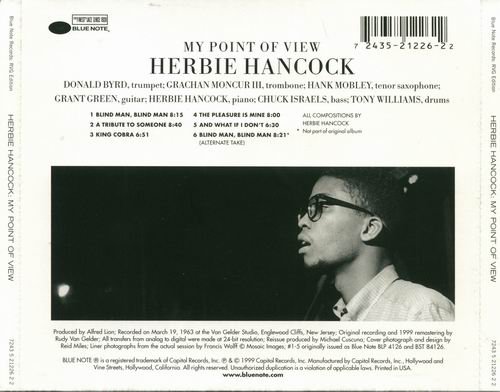 Herbie Hancock - My Point Of View (1963)
