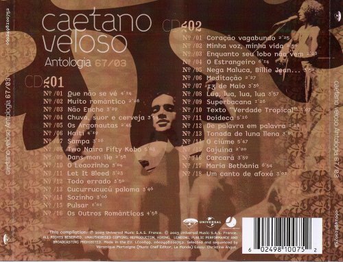 Caetano Veloso - Antologia 67/03 (2003)