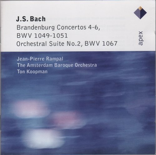 The Amsterdam Baroque Orchestra, Ton Koopman - J.S. Bach: Brandenburg Concertos 4-6, Orchestral Suite No. 2 BWV 1067 (2004)