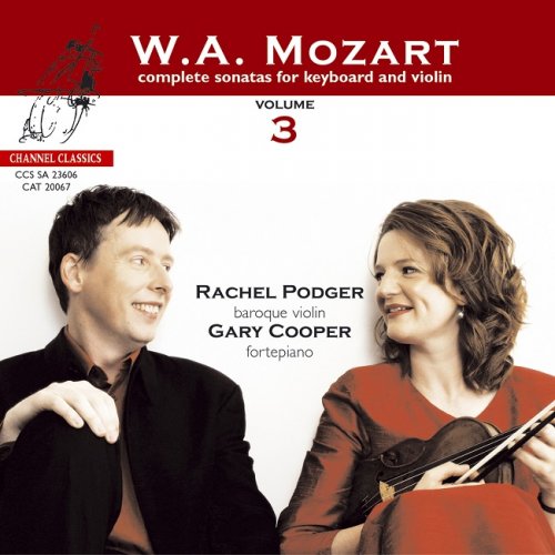 Rachel Podger, Gary Cooper - W.A. Mozart: Complete Sonatas for Keyboard & Violin Vol.3 (2006) [DSD64] DSF + HDTracks