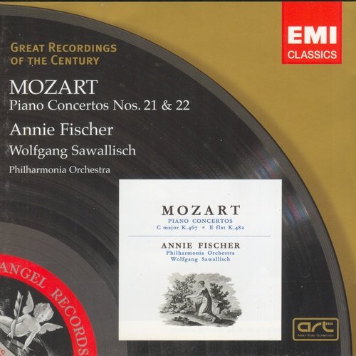 Annie Fischer - Mozart: Piano Concertos Nos. 21 & 22 (2004)
