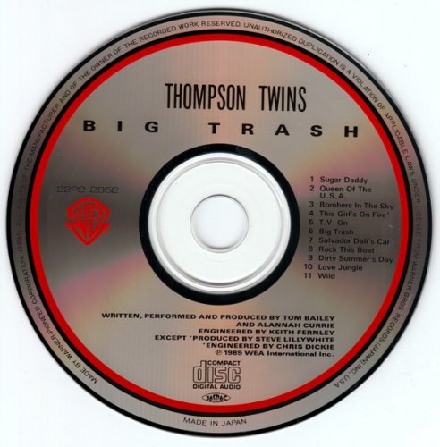 Thompson Twins - Big Trash (Japan, 1989)