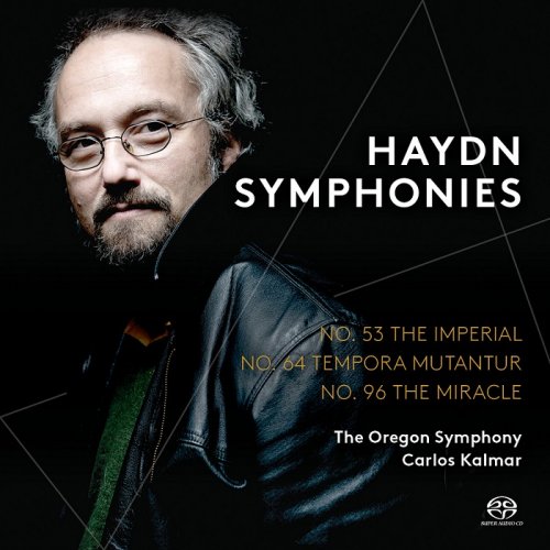 Oregon Symphony Orchestra, Carlos Kalmar - Haydn: Symphonies Nos. 53, 64 & 96 (2017) [DSD64] DSF + HDTracks