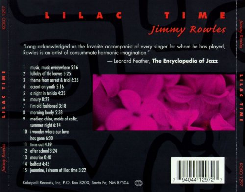 Jimmy Rowles - Lilac Time (1994)