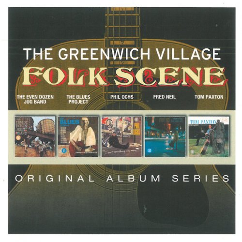 VA - The Greenwich Village Folk Scene: Original Album Series (2014) CD-Rip