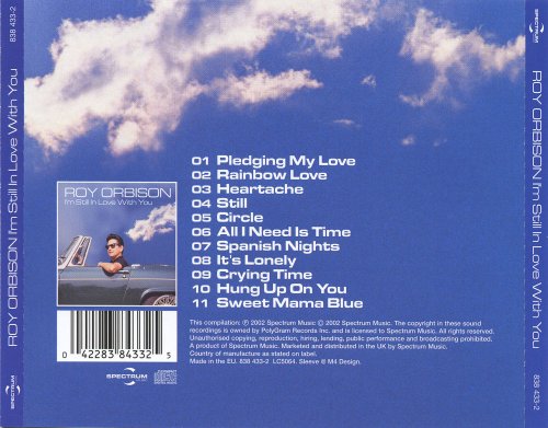 Roy Orbison - I'm Still In Love With You (2002)