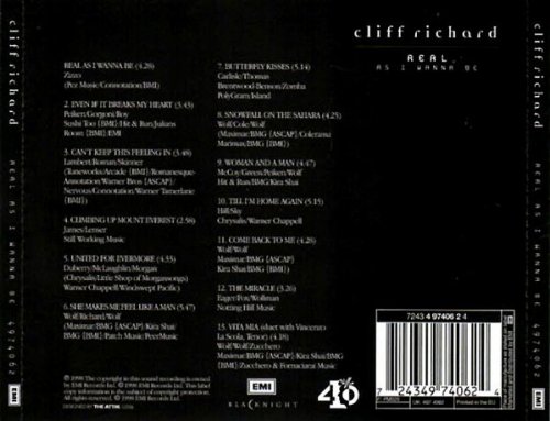 Cliff Richard - Real As I Wanna Be (1998)